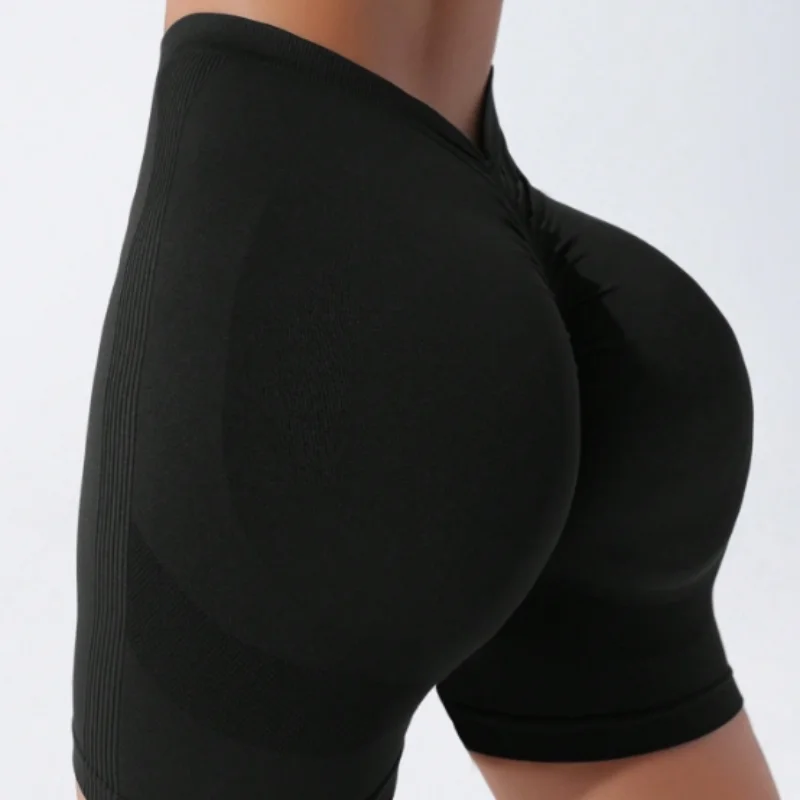 Hip-lifting fitness pants, V-back waist